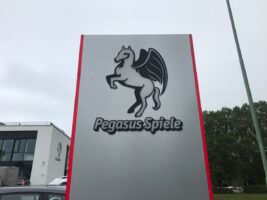 Die Spielfritte unterwegs – Pegasus Pressetag 2019
