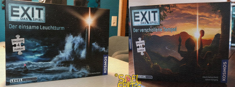 EXIT – Das Spiel + Puzzle – Der verschollene Tempel und Der einsame Leuchtturm